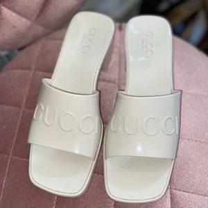 Gucci Rubber Slide Sandal